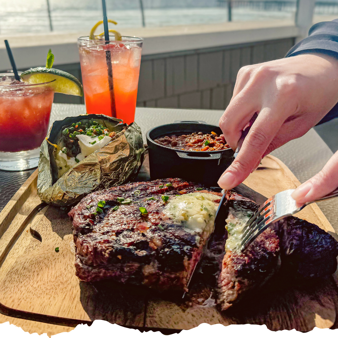 Dinner – HARRIS RANCH RIB EYE HARRIS RANCH RIB EYE