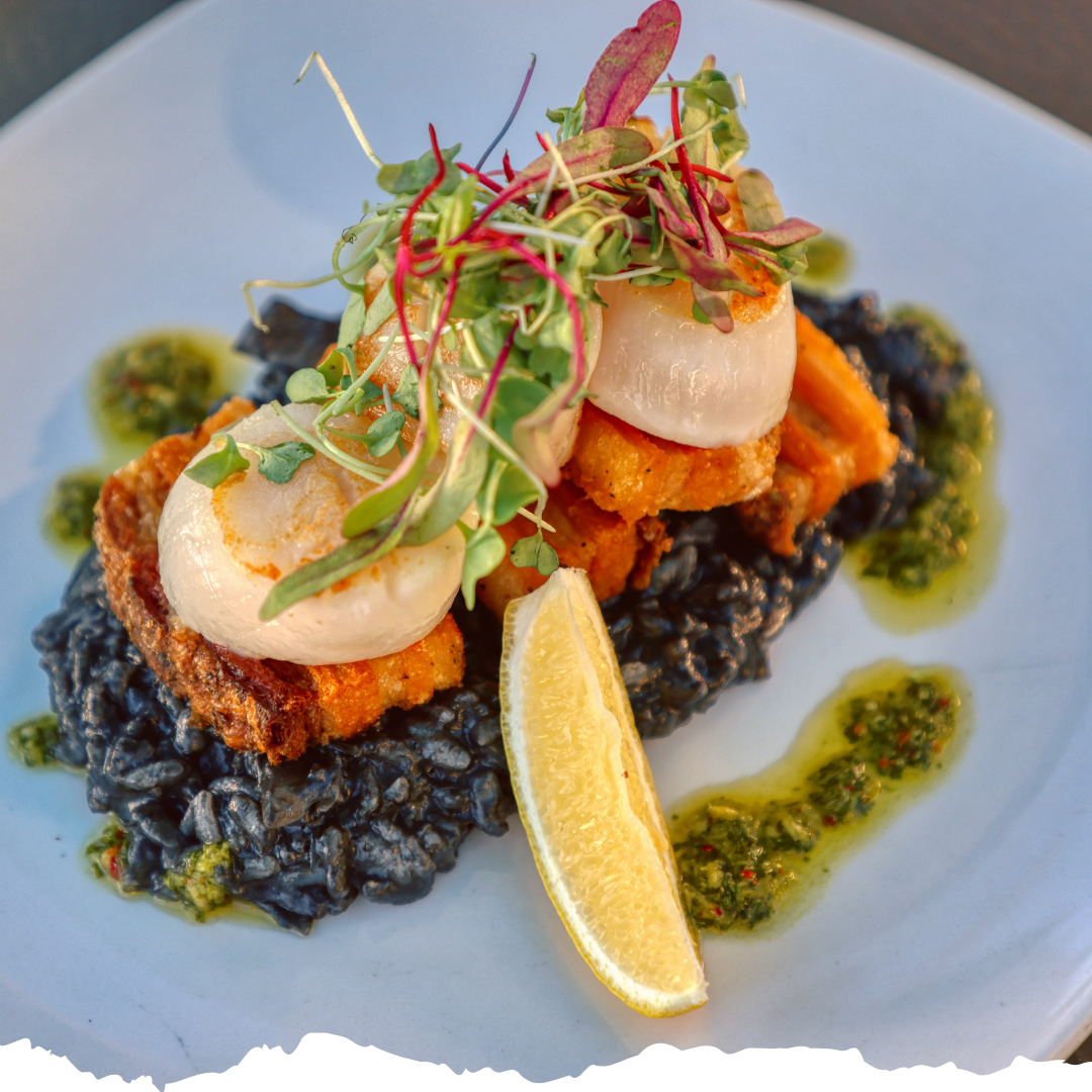 Dinner – PORK BELLY & SCALLOPS PORK BELLY & SCALLOPS