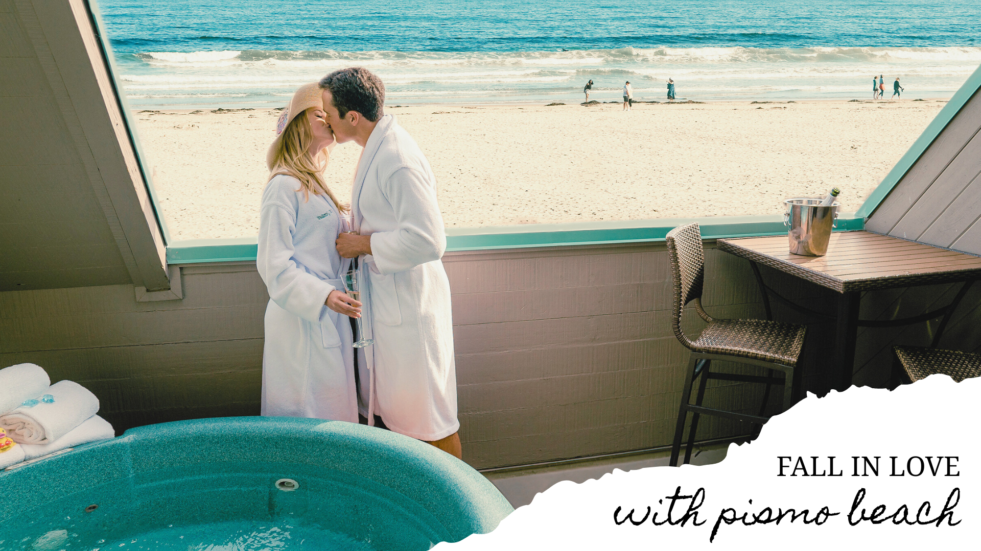 Enjoy beautiful views of Pismo Beach from your own private hot tub. Enjoy the beautiful view from your deck on Pismo Beach!